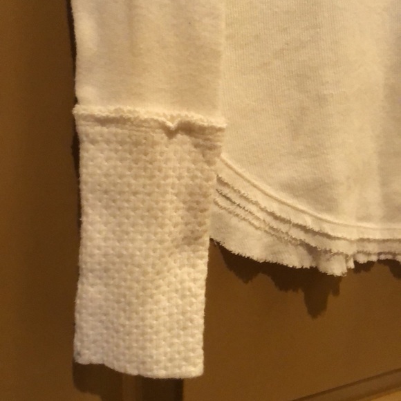 Free people cotton tunic top. Ivory - Picture 1 of 9